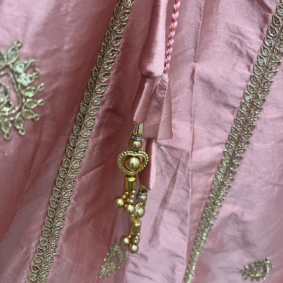 ✨Pink and Gold Indian Lehenga✨ - Picture 8 of 16